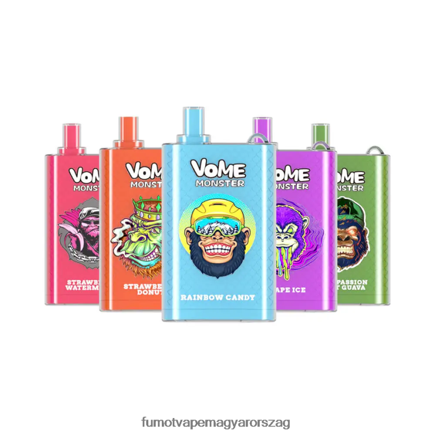 vidám kóla Fumot vape flavours 6ZBT2B427 Fumot Vome Monster 10000 eldobható vape pod eszköz - 20 ml (1 darab)