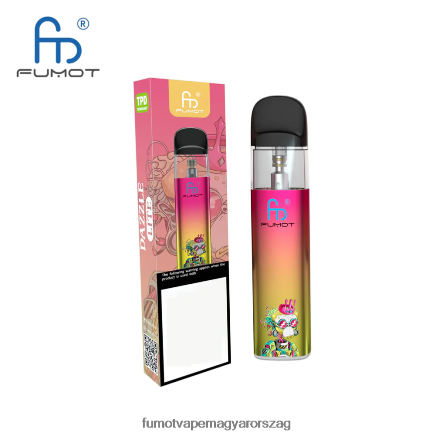 zöld-lila Fumot vape Europe 6ZBT2B551 Fumot Dazzle Lite tpd-kompatibilis üres vape készlet (1 db)