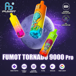cseresznye kóla Fumot technology co 6ZBT2B212 Fumot Tornado 9000 pro eldobható vape - 18 ml (1 db)