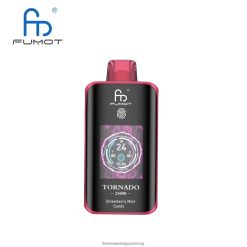 Fumot Tornado 25000 eldobható vape epres mentás cukorka - 068N4415 Fumot Vape Online Shop